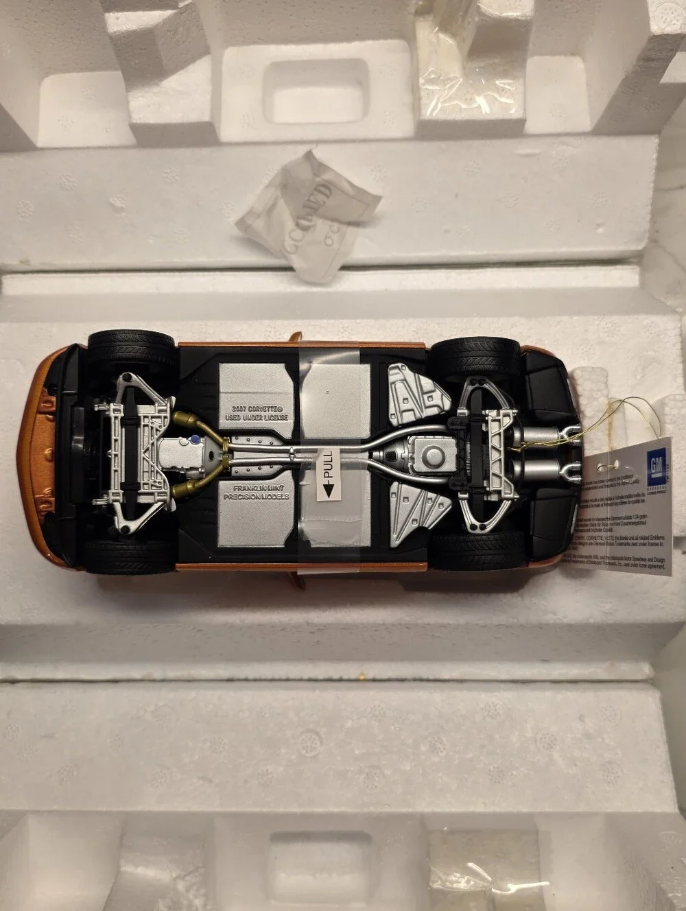 Franklin Mint 1:24 2007 Chevrolet Corvette Indy 500 Pace Car Convertible Diecast